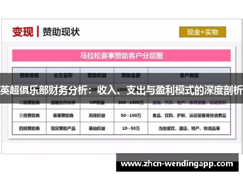 英超俱乐部财务分析：收入、支出与盈利模式的深度剖析