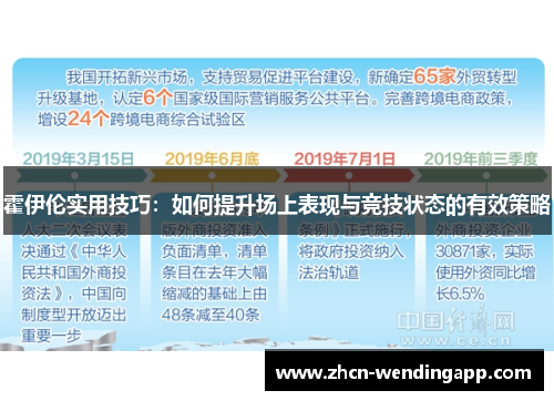 霍伊伦实用技巧:如何提升场上表现与竞技状态的有效策略 霍伊伦实用技巧:如何提升场上表现与竞技状态的有效策略